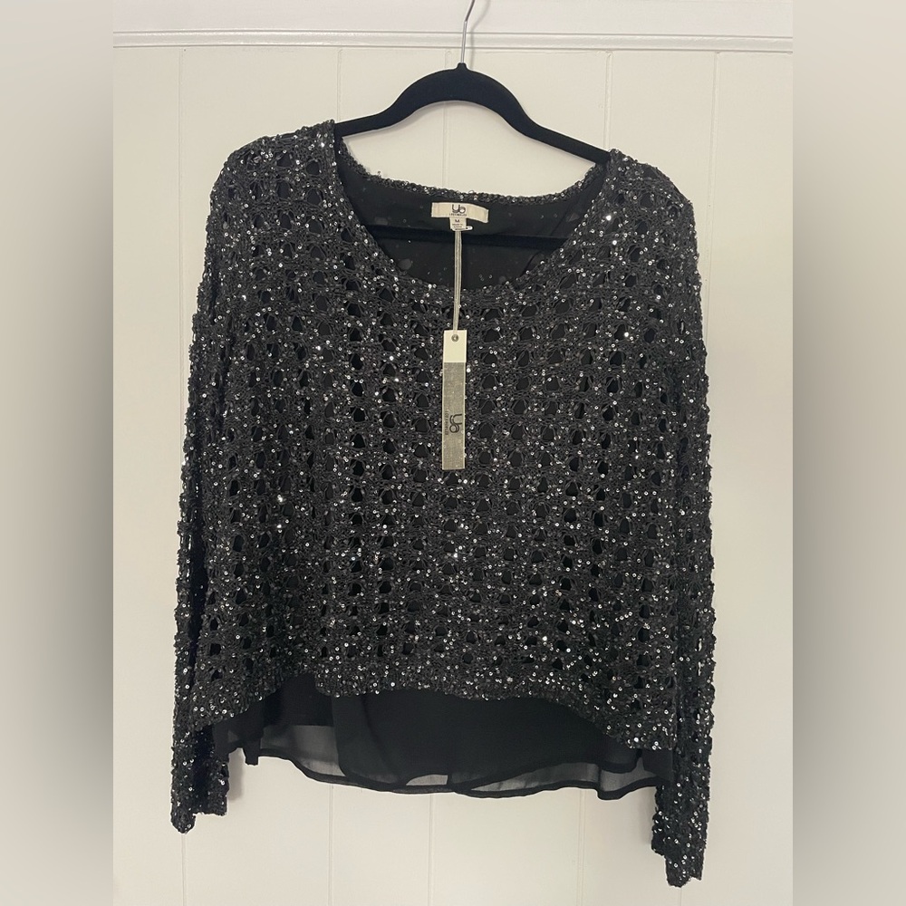 NWT Sequined Ladies Top